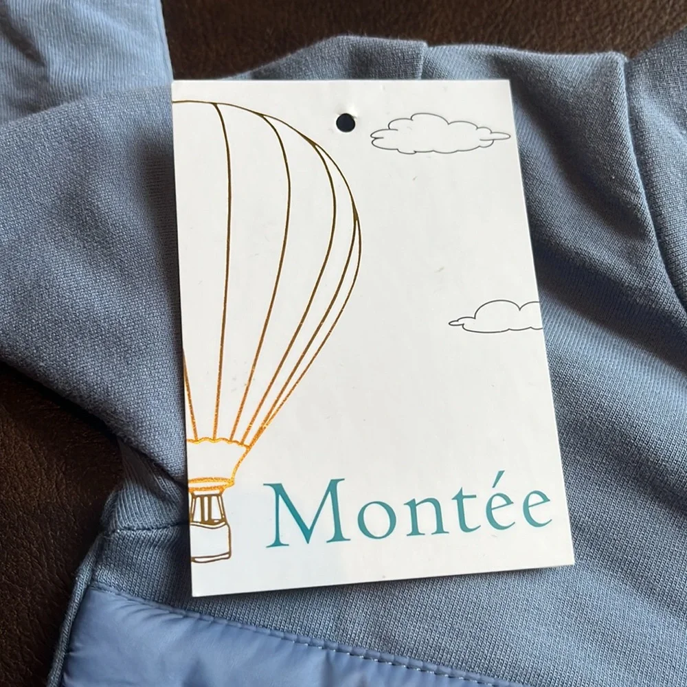 BNWT Montee Puffed Triangle Two Piece Set Size 12 Months - Picture 2 of 3